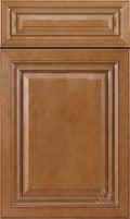 Cinnamon Glazed Raised Panel Cabinet