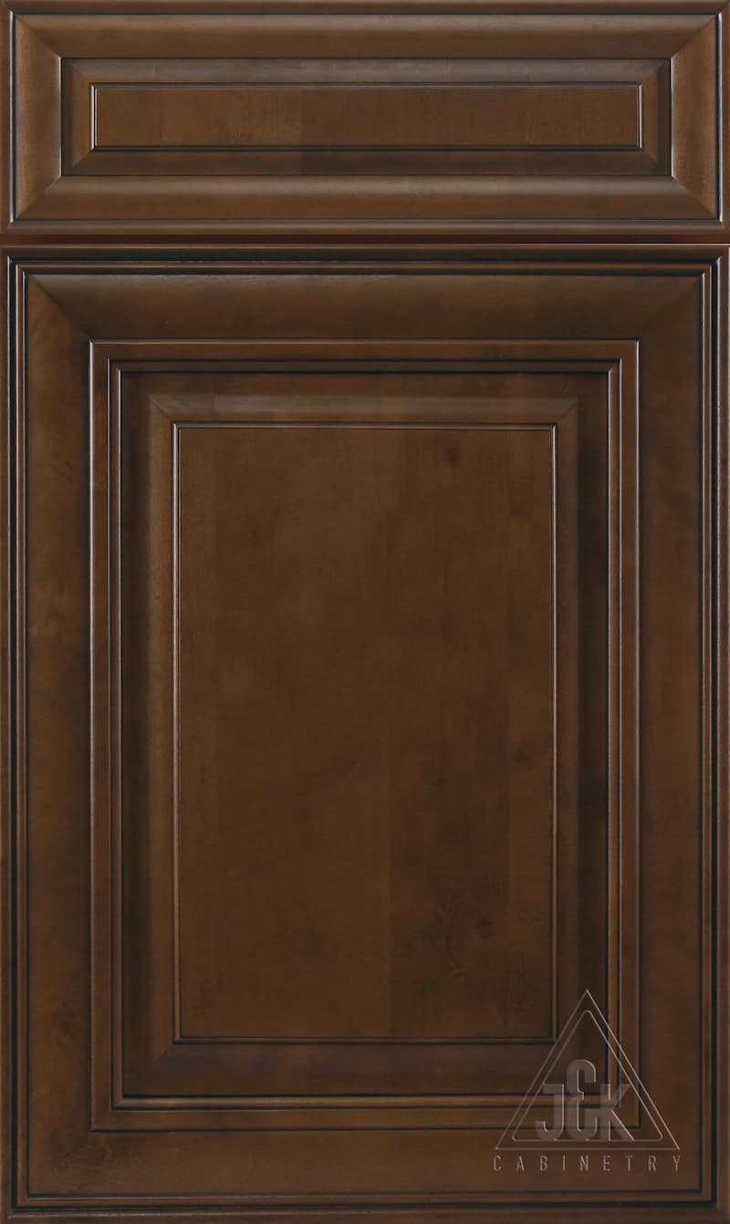 Chocolate Glazed Raised Panel Cabinet